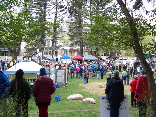 On the hillside, final speaker