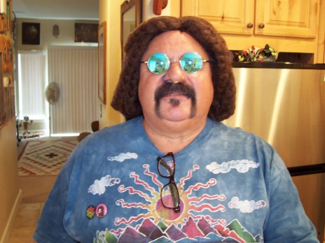 Greg with his piercings